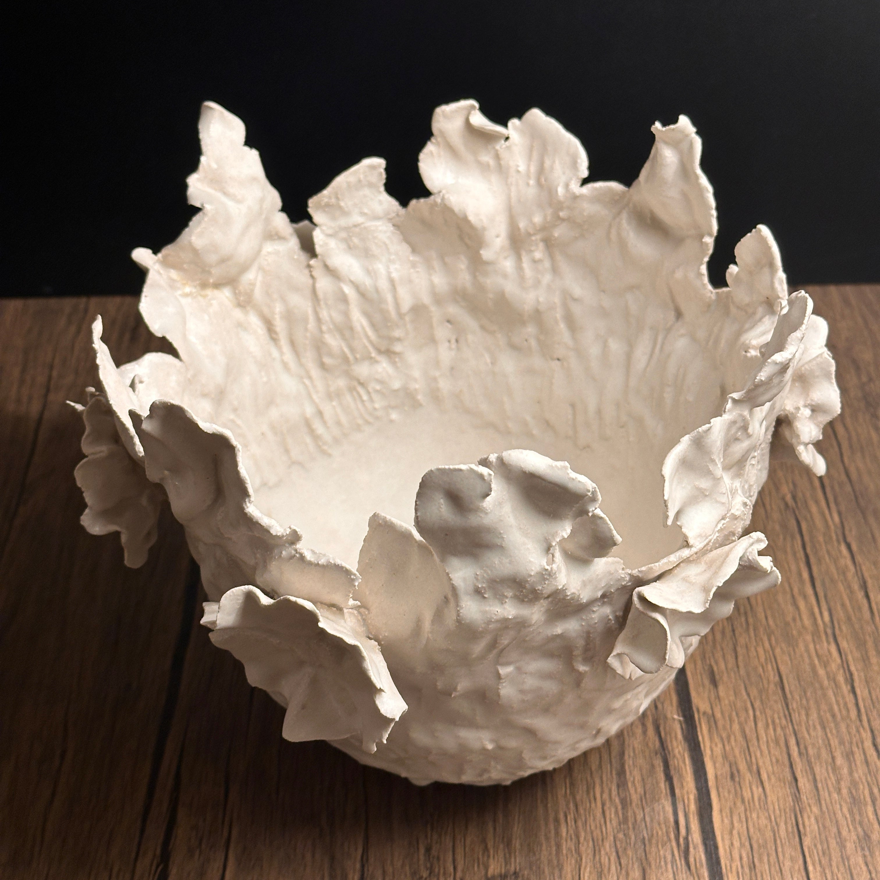 Bloom Textured White