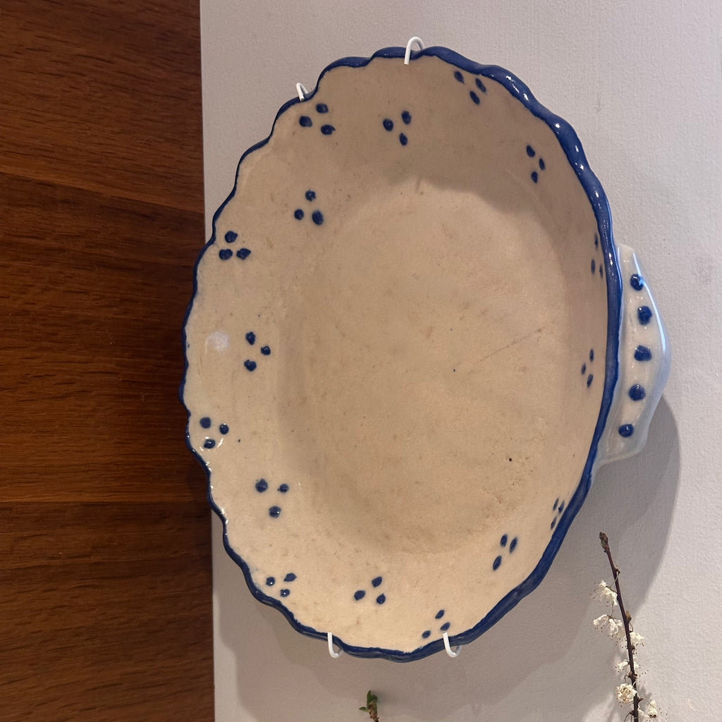 Blue Dots Platter