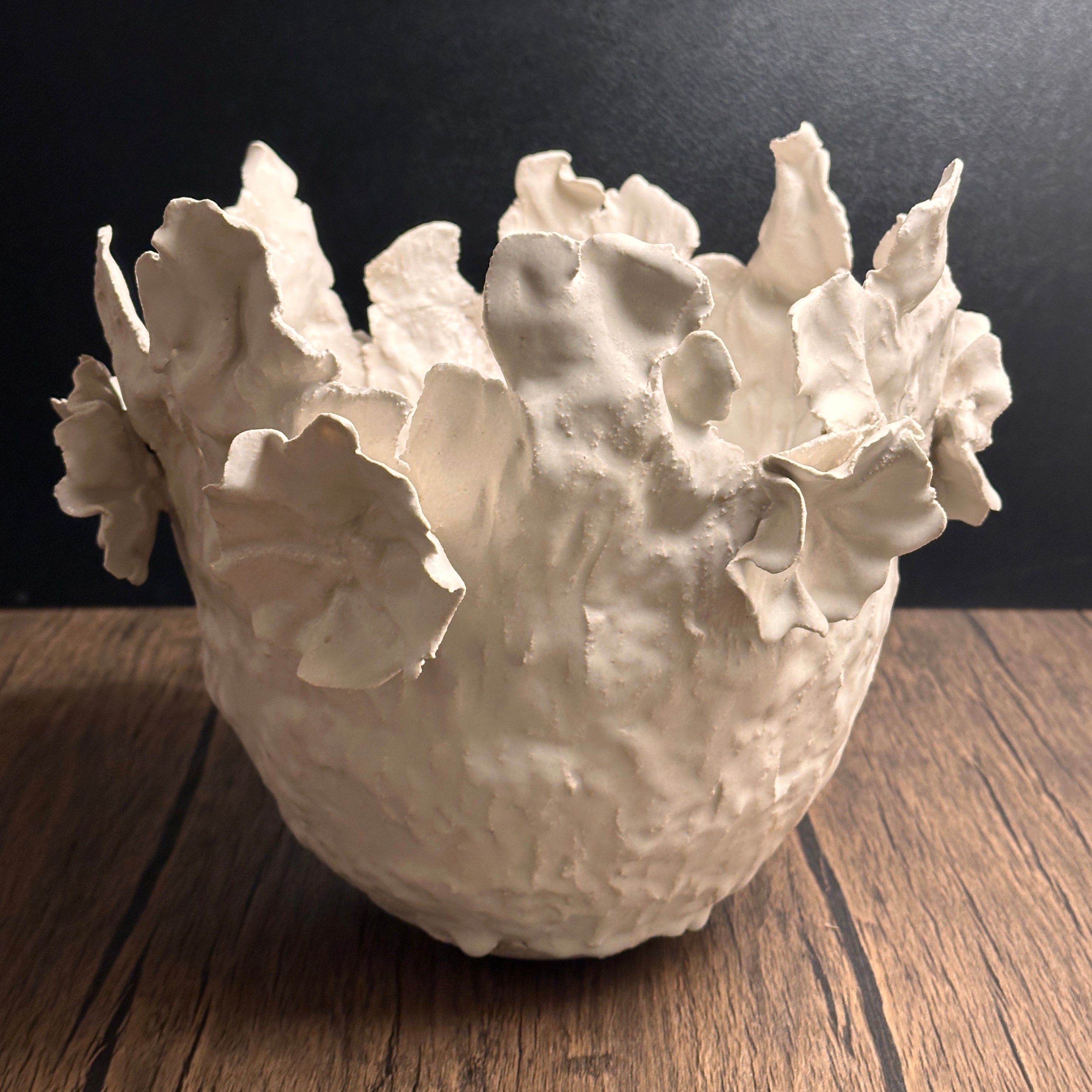 Bloom Textured White