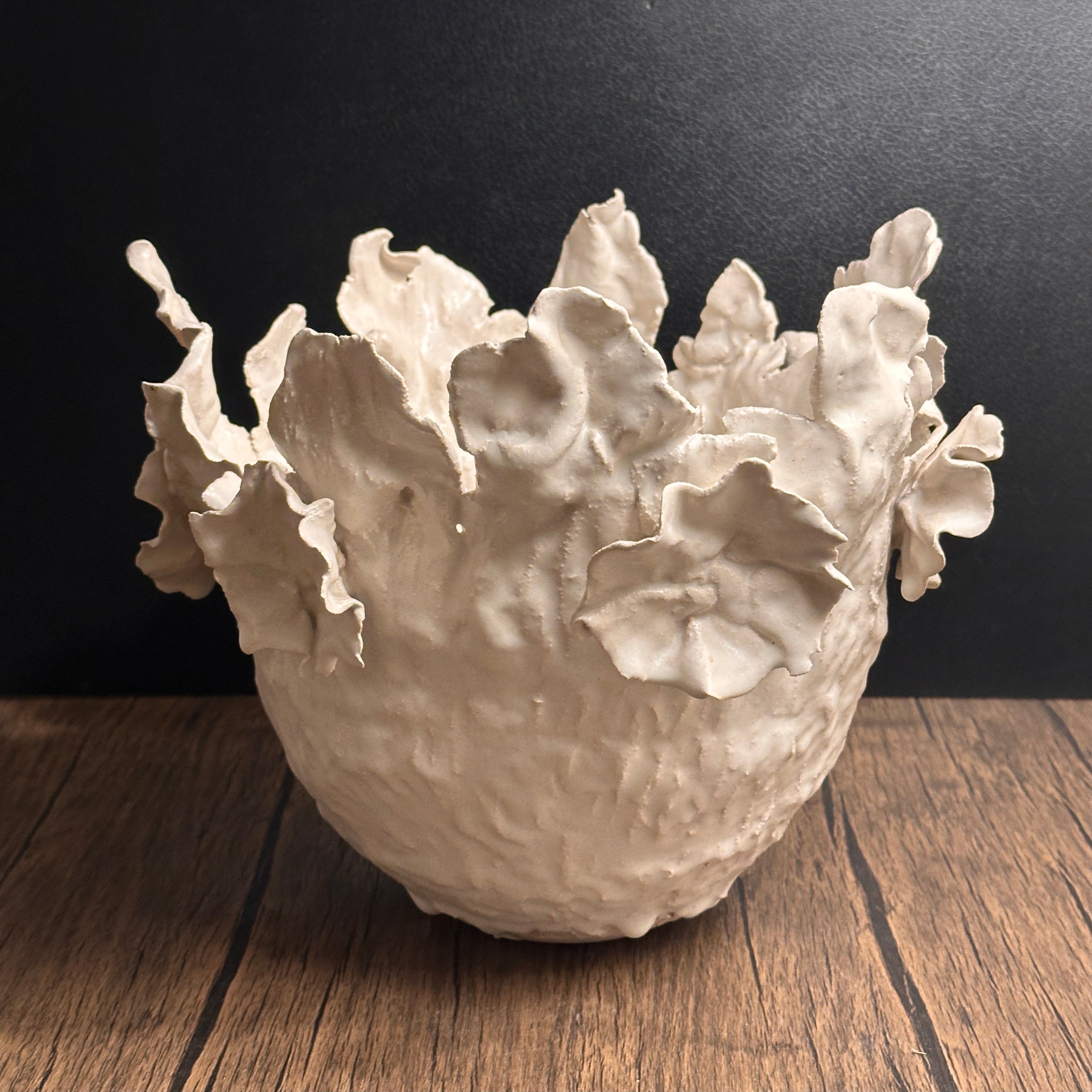 Bloom Textured White