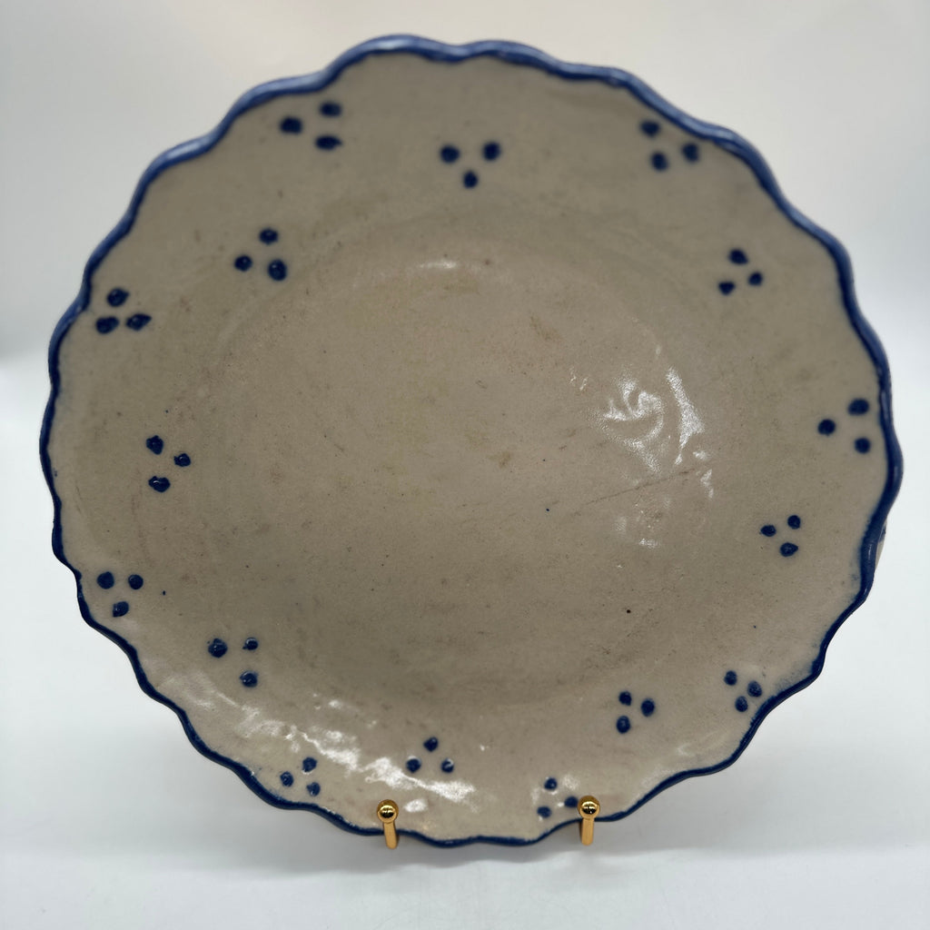Blue Dots Platter