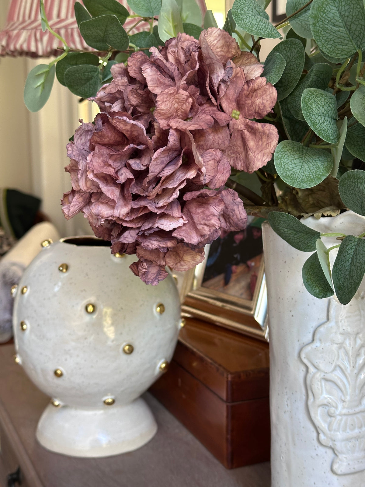 Large Hobnail Vase